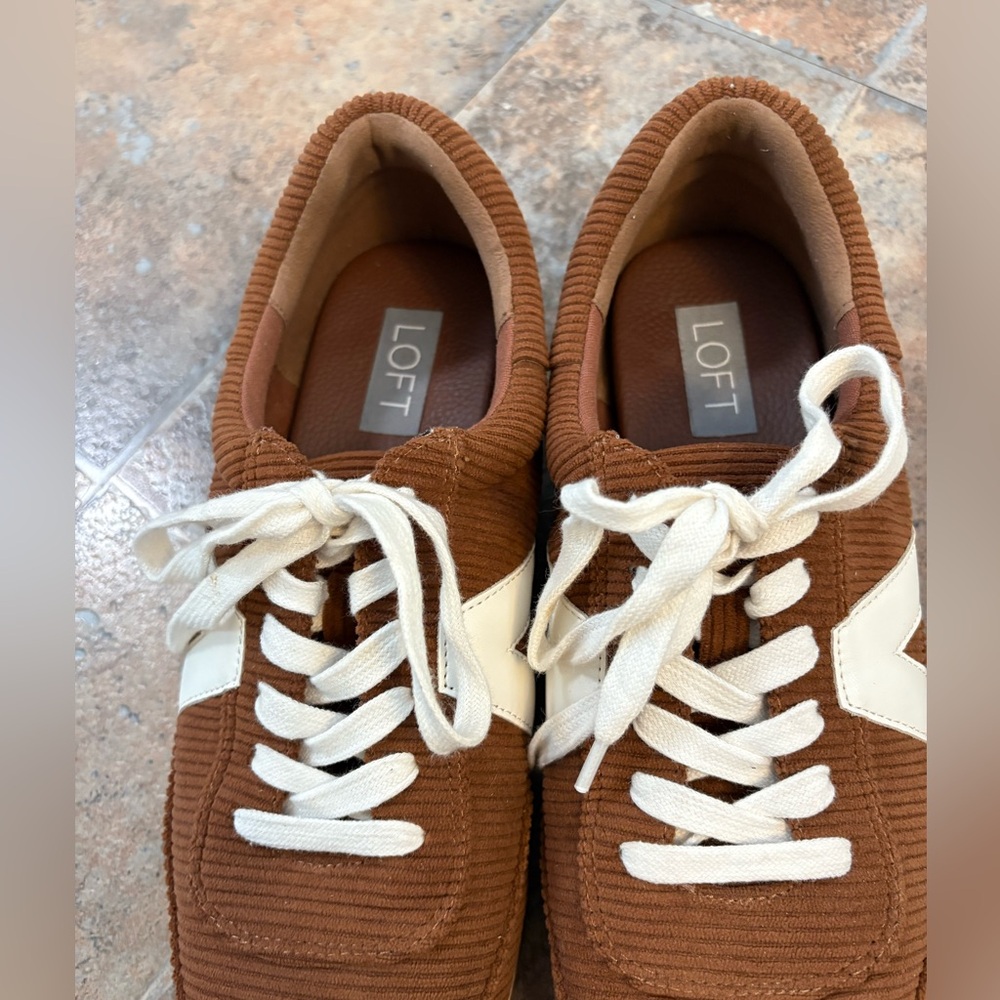 Loft corduroy everyday trainer sneakers - Picture 9 of 9